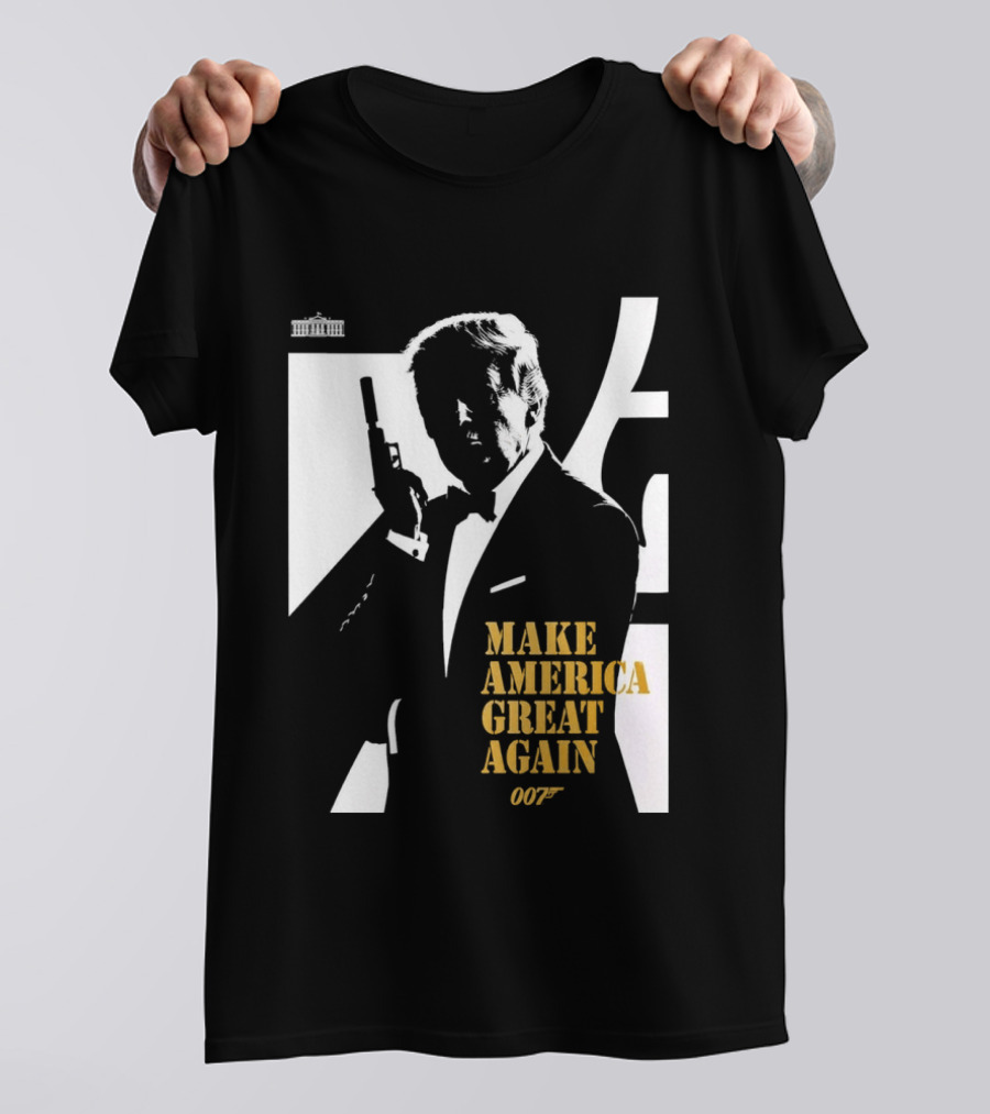 Trump 007 Make America Great Again Bond T-Shirt