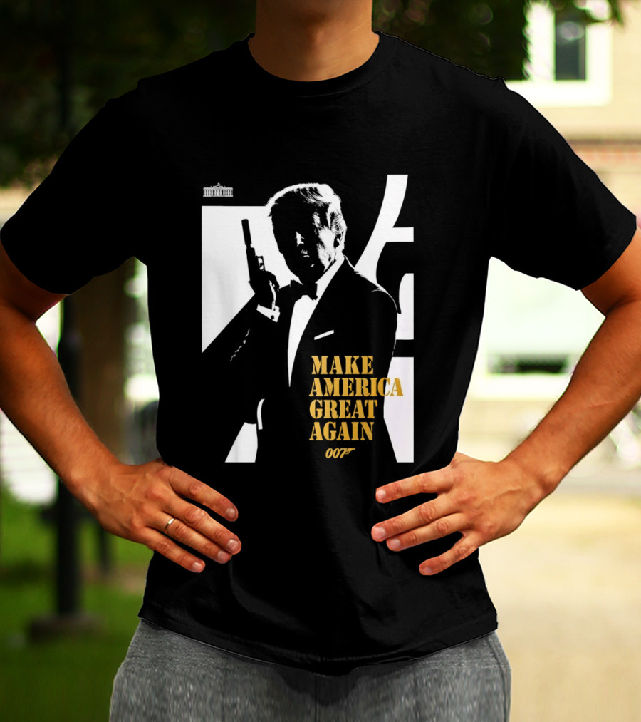 Trump 007 Make America Great Again Bond T-Shirt
