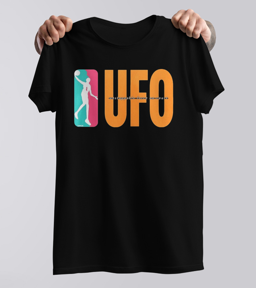 UFO Unstoppable Force On Court San Antonio Spurs T-Shirt