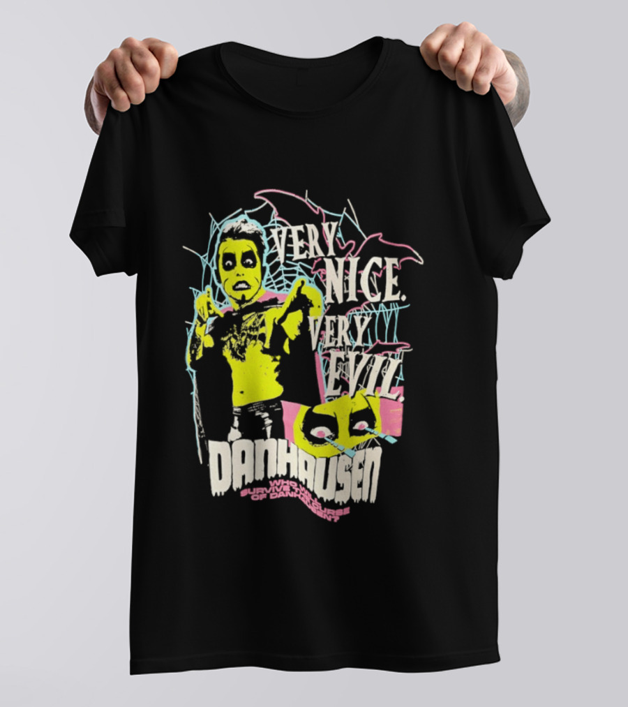Danhausen Very Nice Very Evil Yellow Cartoon T-Shirt