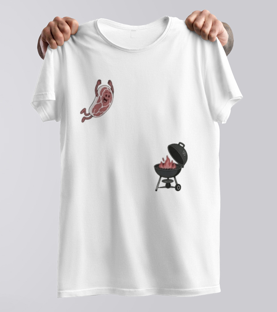 BBQ Jumping Steak 2026 Funny Grill T-Shirt