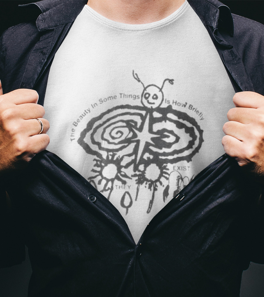 Dover Street Market The Beauty In Some Things Is How Briefly They Exist Spiral T-Shirt