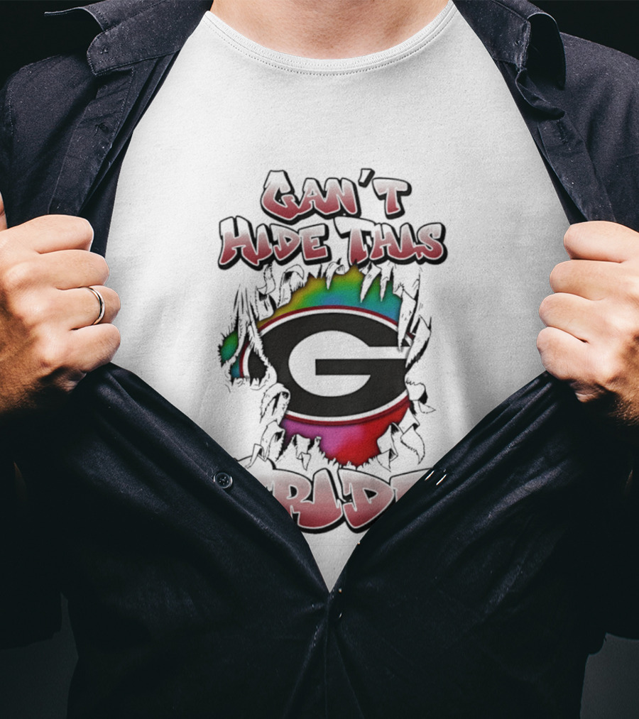Can't Hide This Georgia Bulldogs Pride T-Shirt