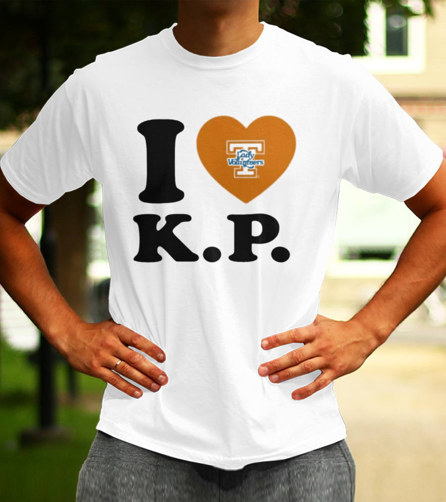 I Love K.P. Tennessee Lady Vols Softball Karlyn Pickens T-Shirt