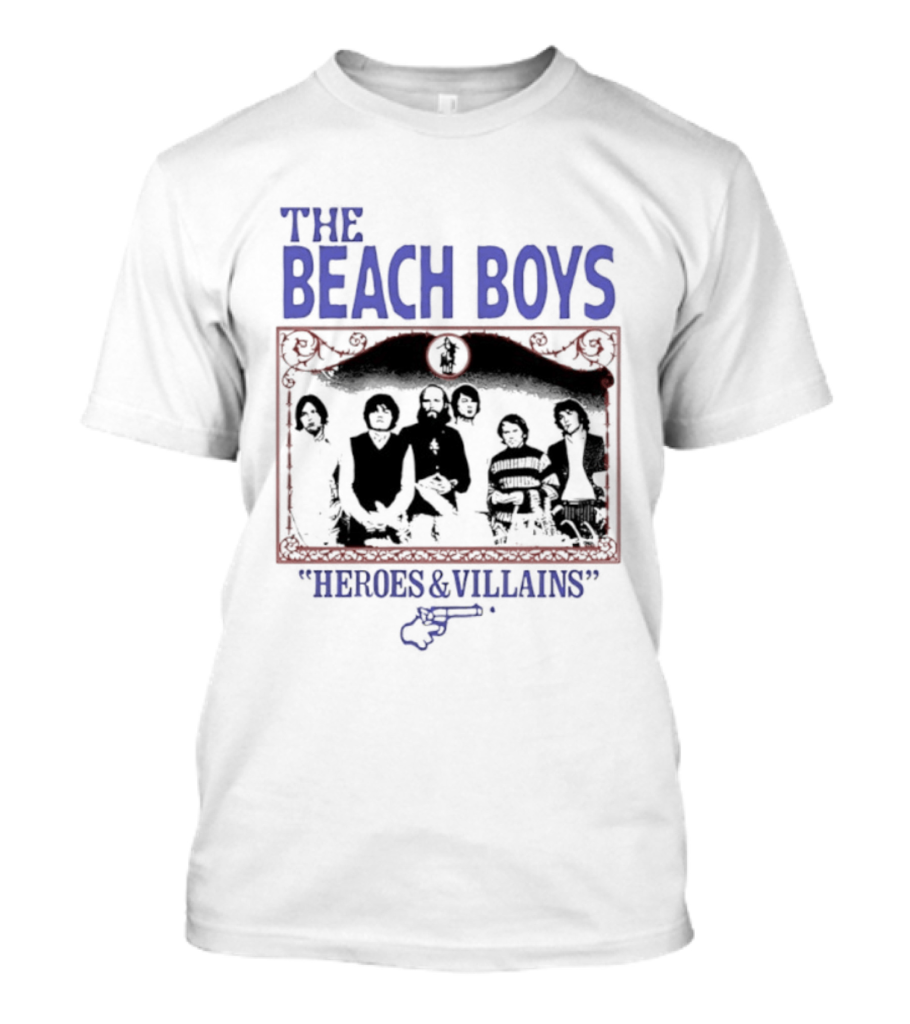 The Beach Boys Heroes And Villains Historic 1970 T-Shirt
