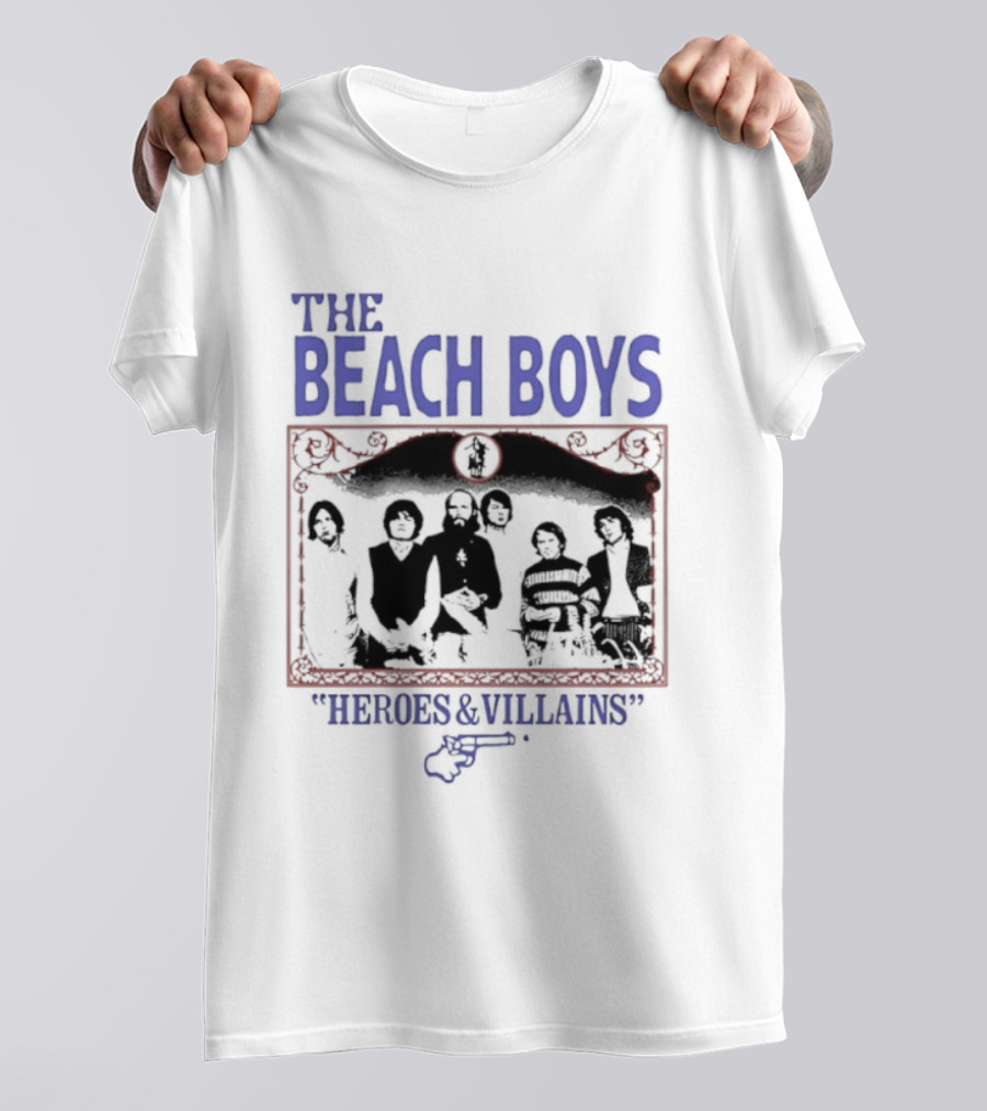 The Beach Boys Heroes And Villains Historic 1970 T-Shirt