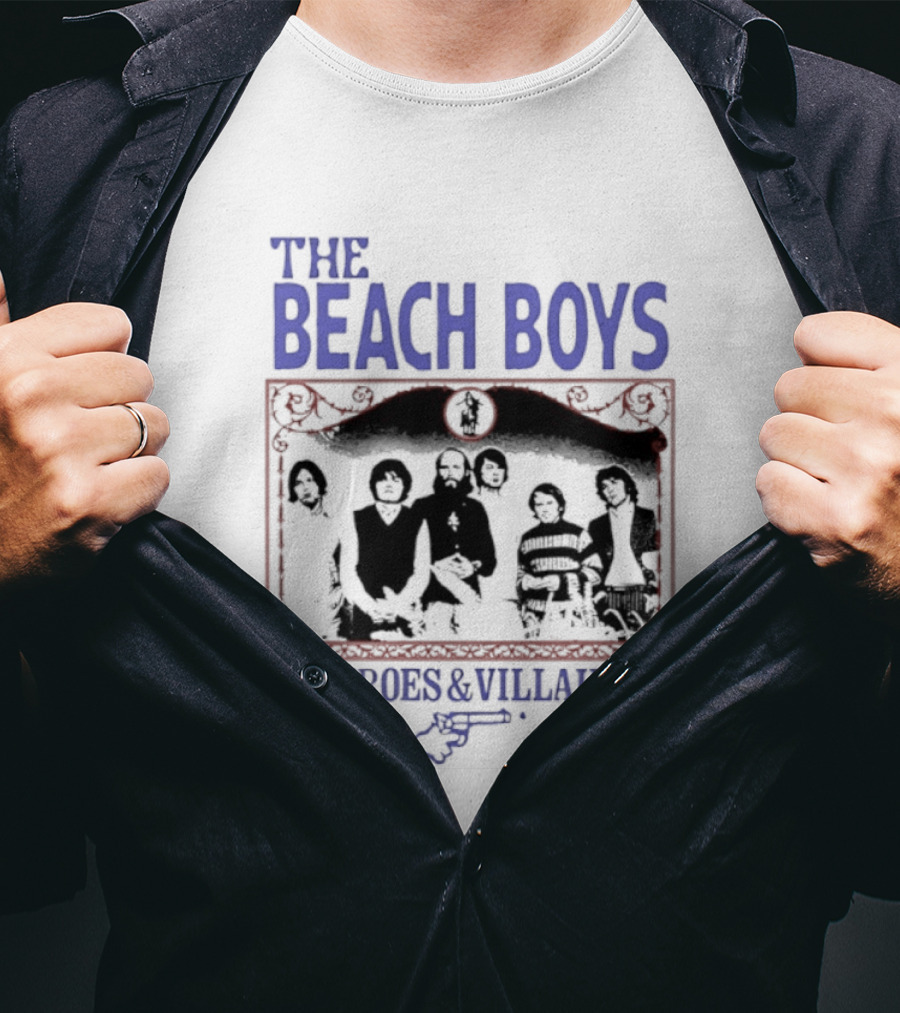 The Beach Boys Heroes And Villains Historic 1970 T-Shirt