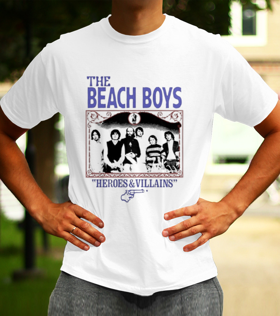 The Beach Boys Heroes And Villains Historic 1970 T-Shirt