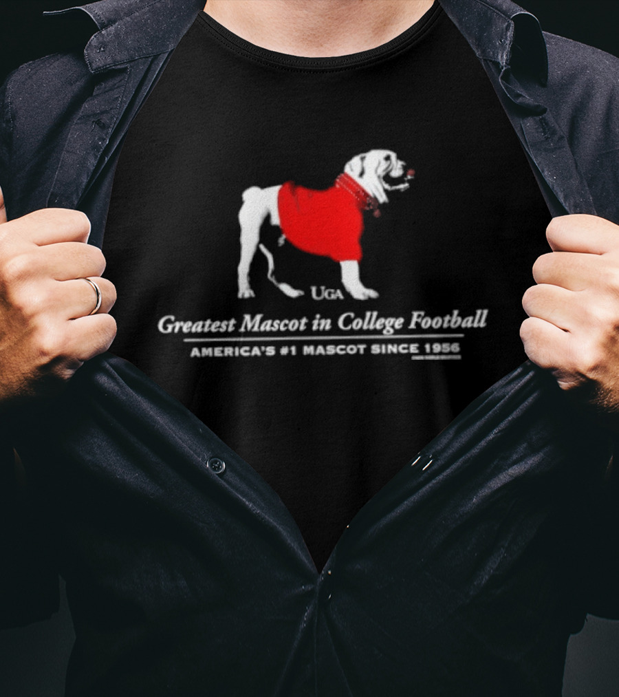 Uga Greatest Mascot In College Football America's #1 Mascot Since 1956 T-Shirt