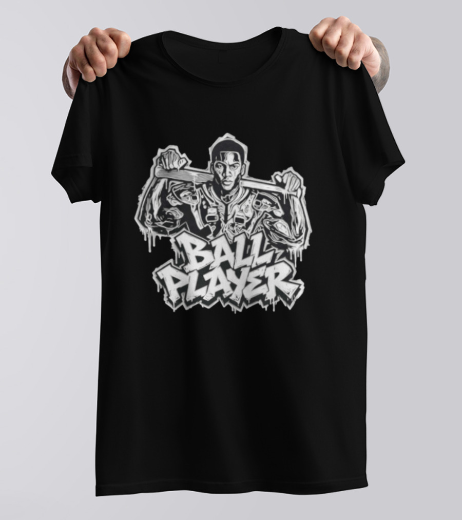 Jackie Robinson Ball Player Legend Baseball Player T-Shirt