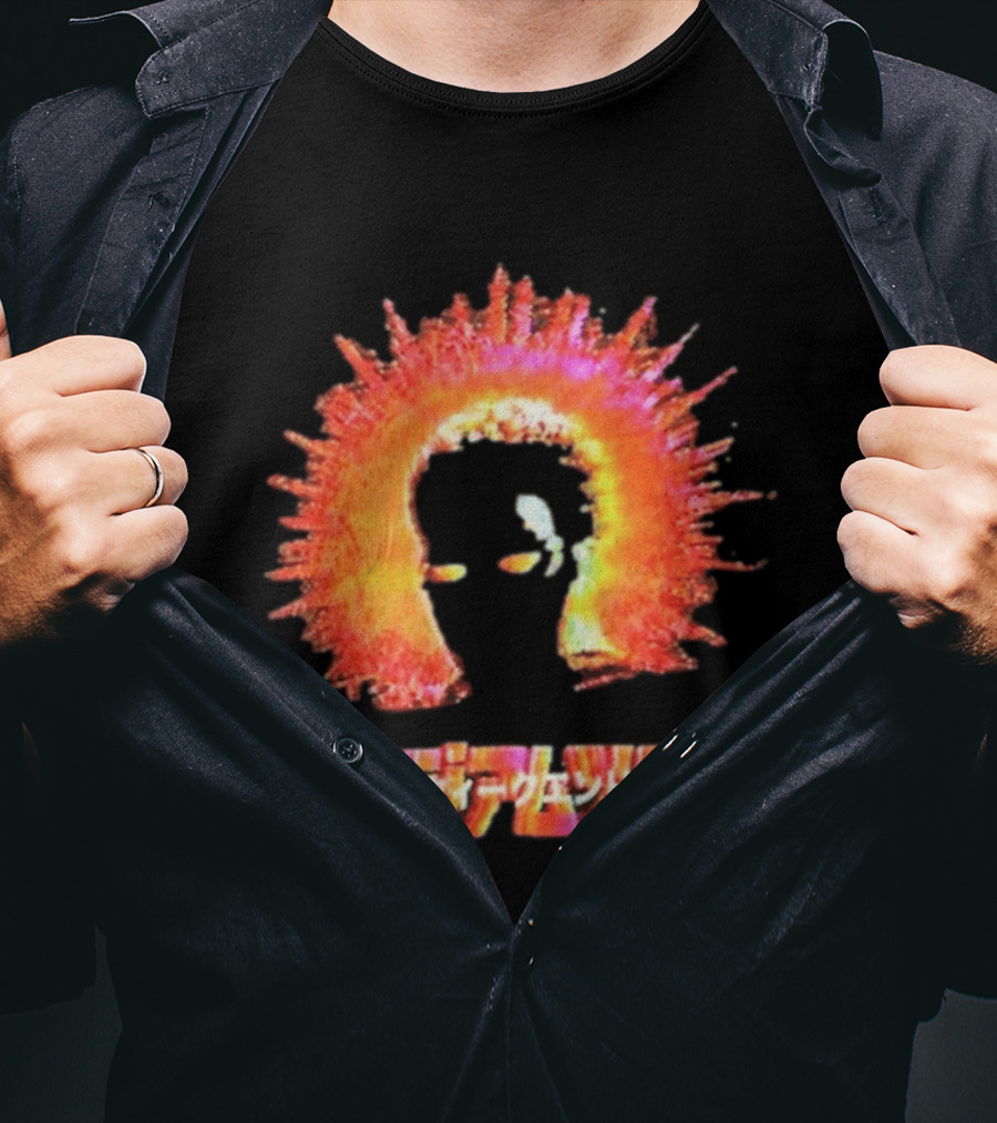 The Weeknd Japan Tour After Hours Til Dawn Flame Headburst T-Shirt