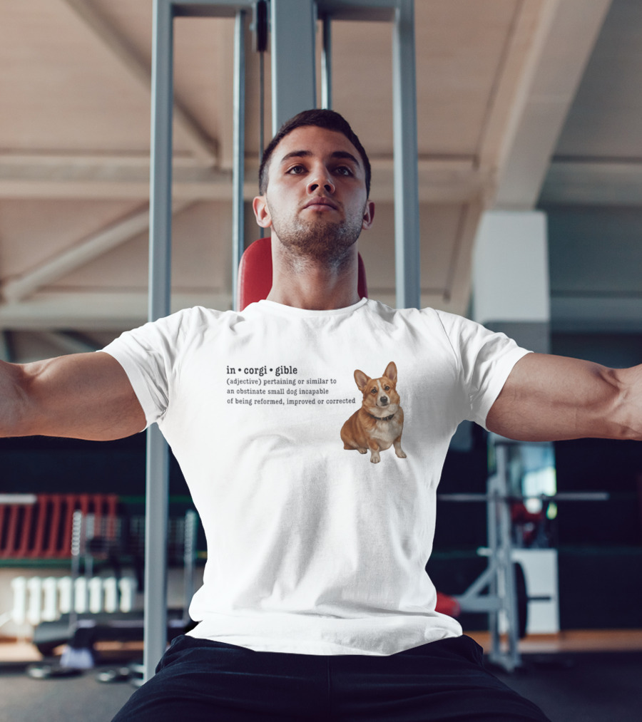 Corgi Incorigible Dog Incapable Of Being Reformed Adorable Corgi T-Shirt