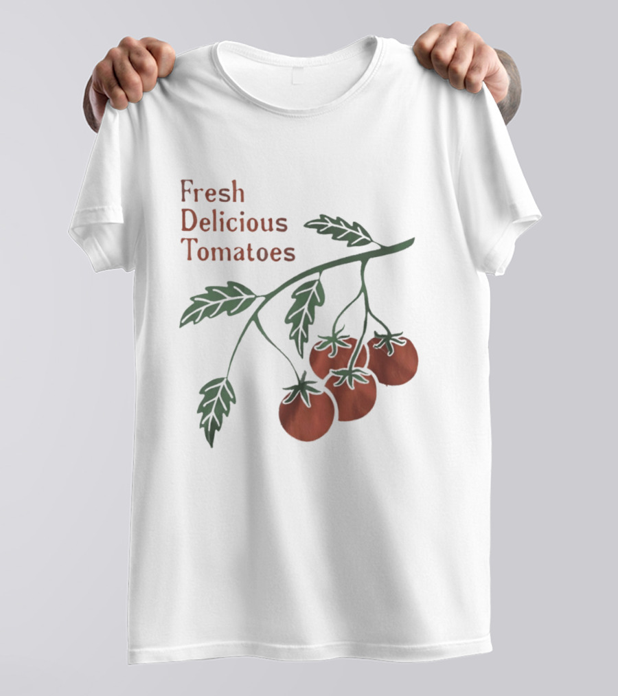 Fresh Delicious Tomatoes Garden Home Grown Plant T-Shirt
