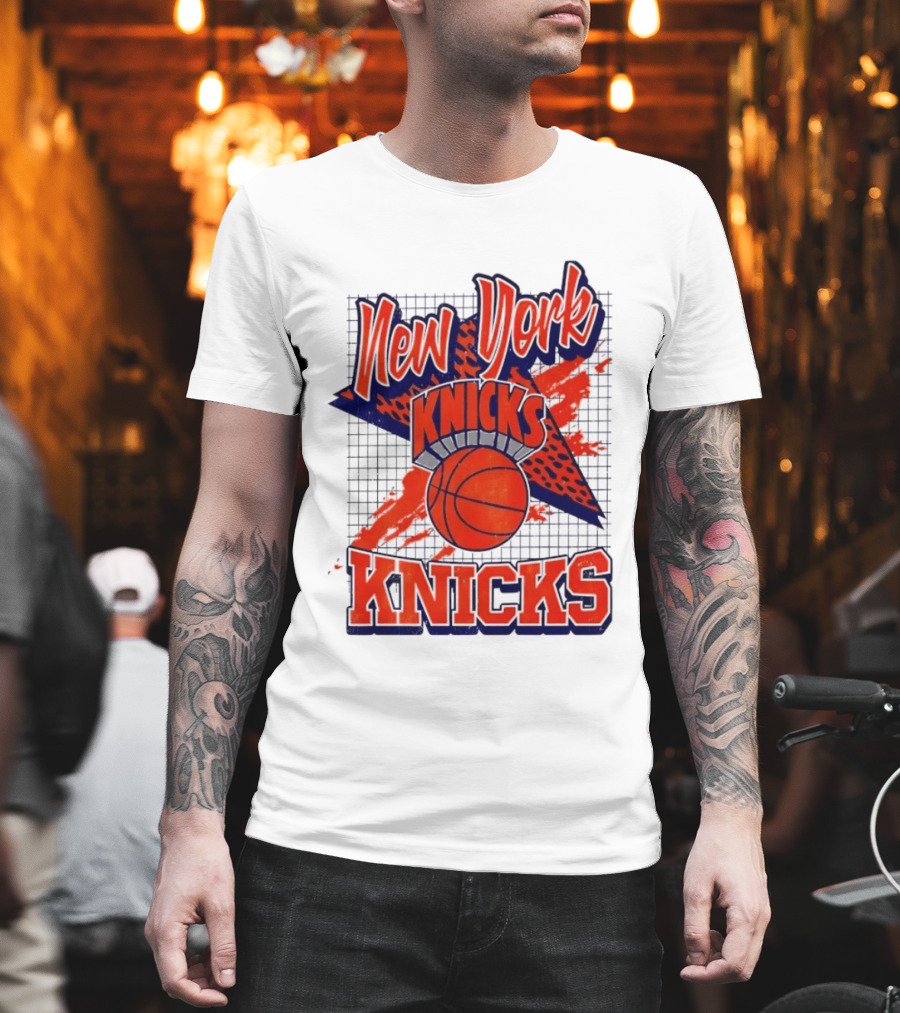 New York Knicks Juvenile Basketball Star T-Shirt