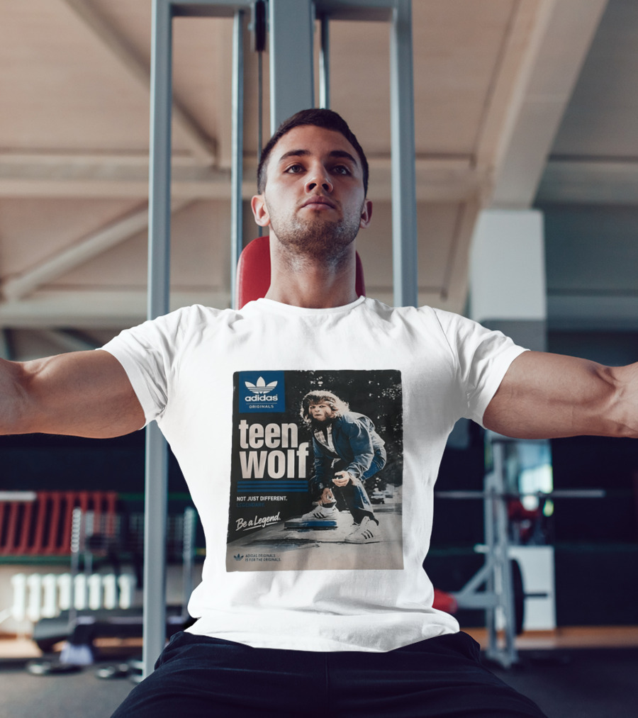 Adidas Originals Teen Wolf Be A Legend Not Just Different Legendary Skater T-Shirt