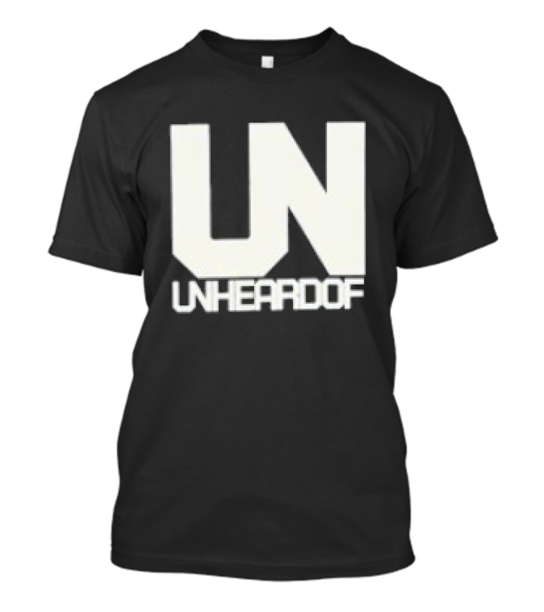 Unheardof Core UN Minimalist Text Urban Streetwear Fashion T-Shirt