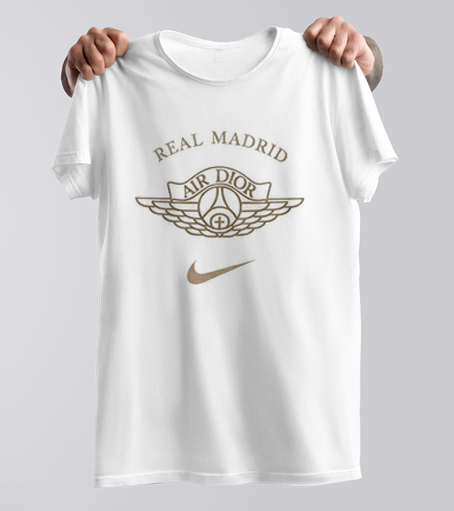 Real Madrid Nike Air Dior Paris T-Shirt