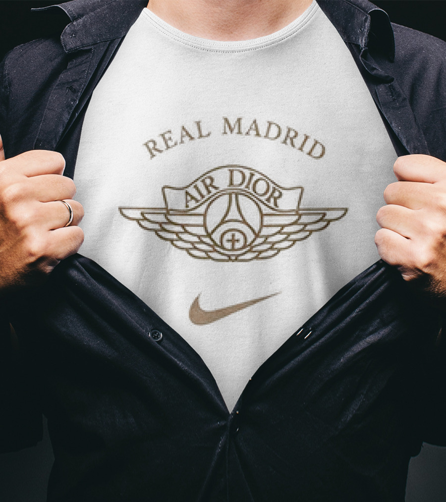 Real Madrid Nike Air Dior Paris T-Shirt