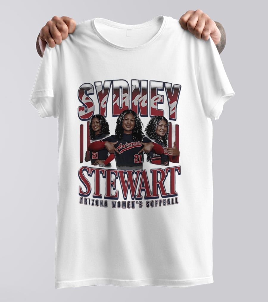 Sydney Stewart Arizona Women's Softball 21 T-Shirt