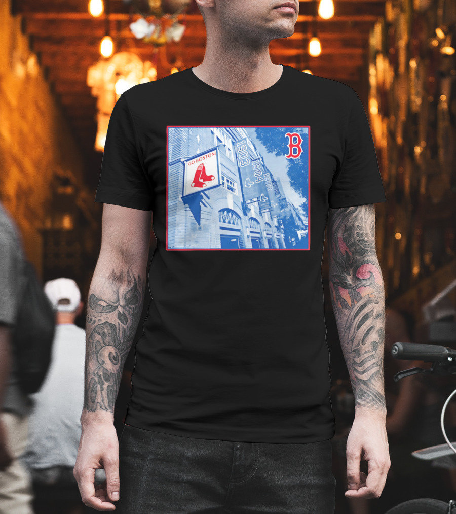 Go Boston Red Sox Banners Fenway Park 1903 1912 T-Shirt