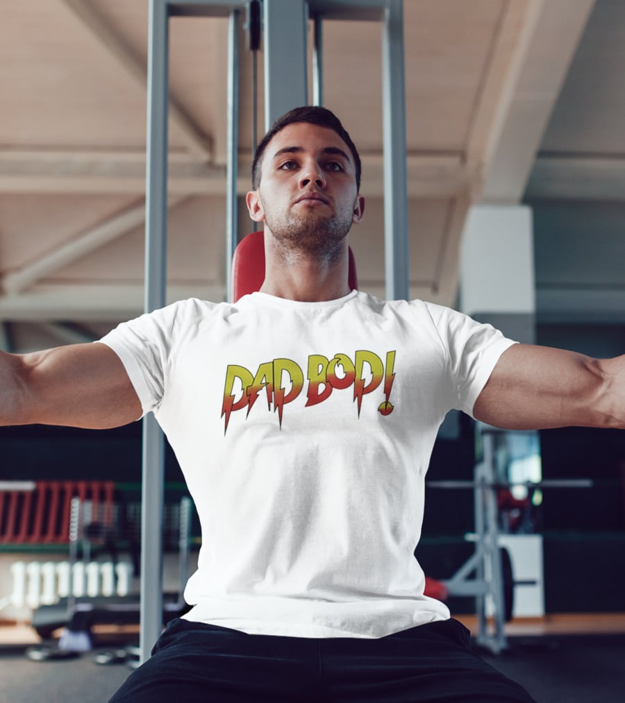 Dad Bod Phillies Retro Comic T-Shirt