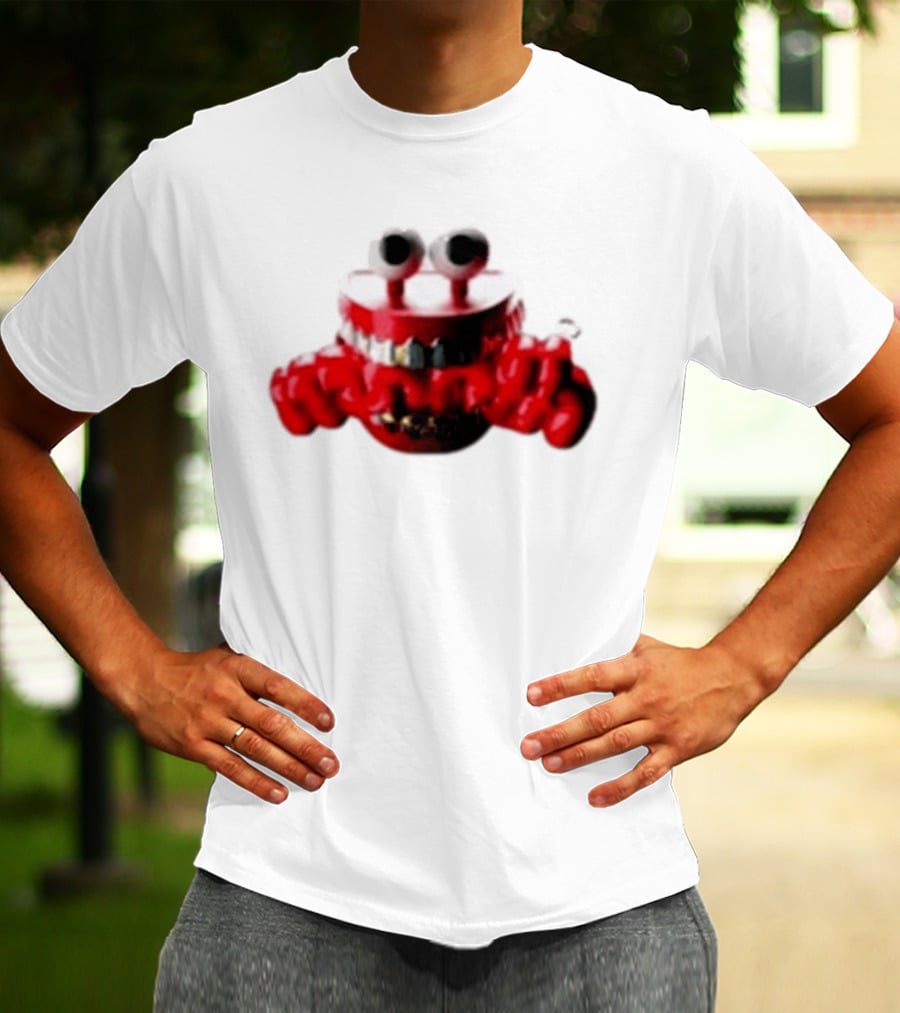 Employee Of The Month Chattering Teeth Crab T-Shirt