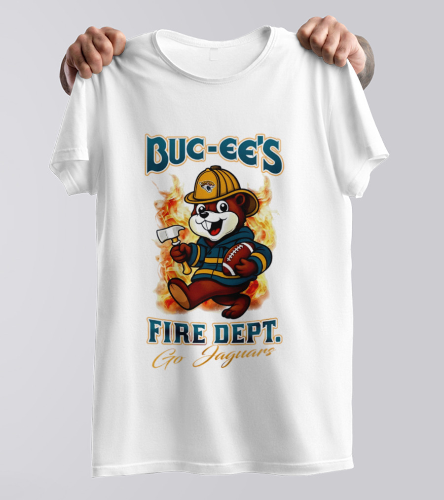 Buc Ee's Fire Dept Jacksonville Jaguars Go Jaguars T-Shirt