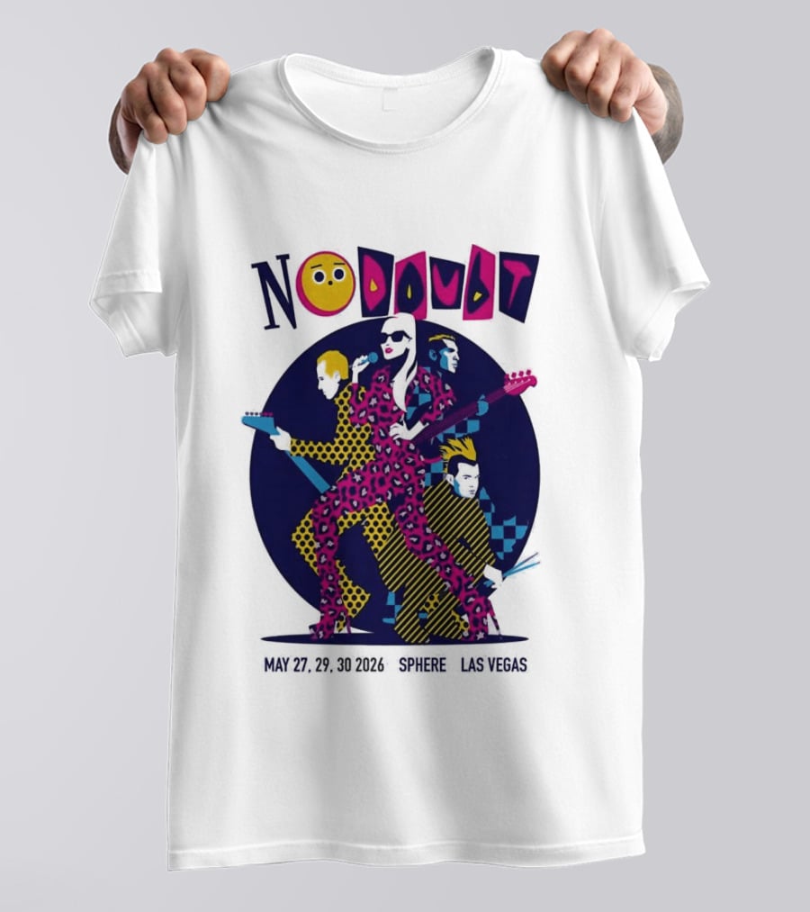 No Doubt May 27 30 2026 Sphere Las Vegas T-Shirt