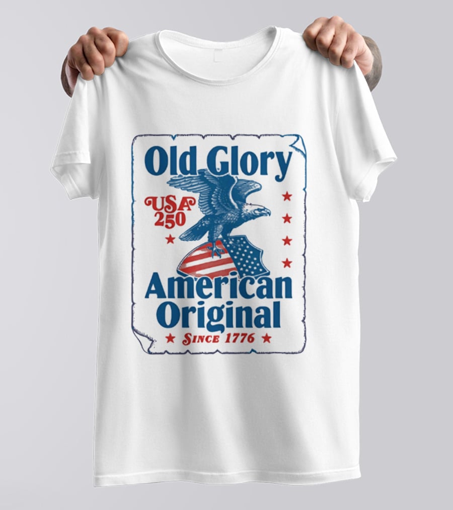 Old Glory USA 250 American Original Eagle Since 1776 T-Shirt