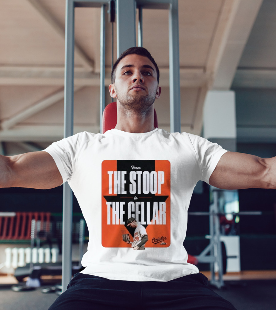 Orioles From The Stoop To The Cellar Trevor Rogers 28 T-Shirt