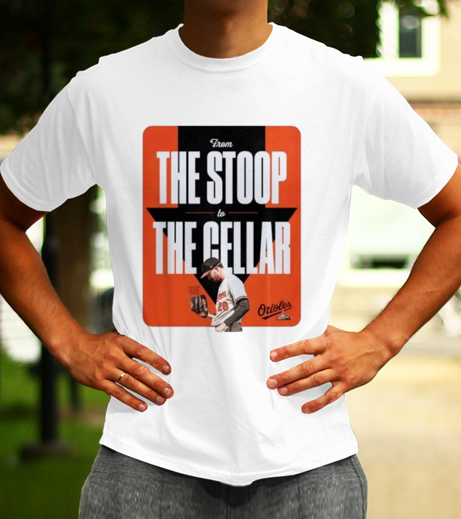 Orioles From The Stoop To The Cellar Trevor Rogers 28 T-Shirt