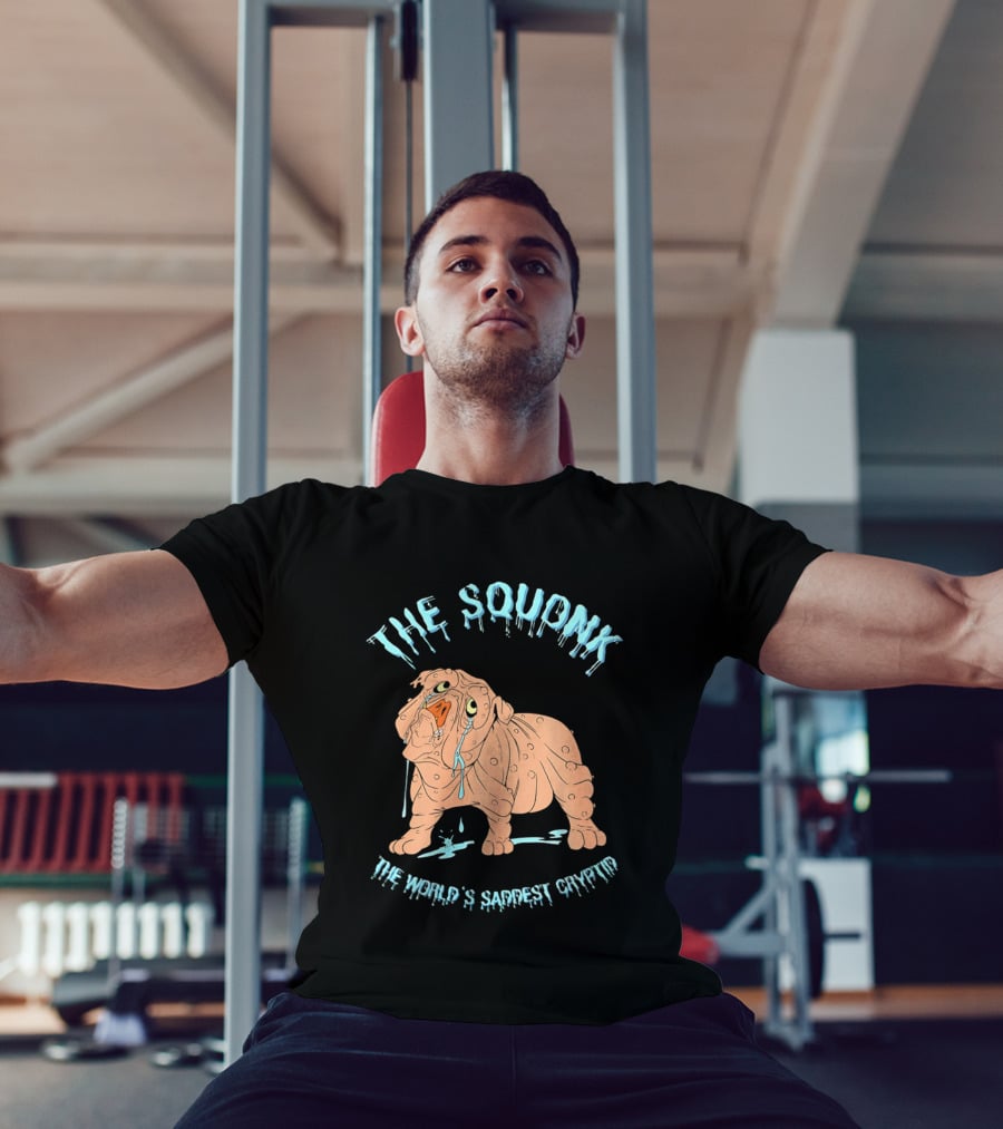 The Squonk World's Saddest Cryptid Dripping T-Shirt