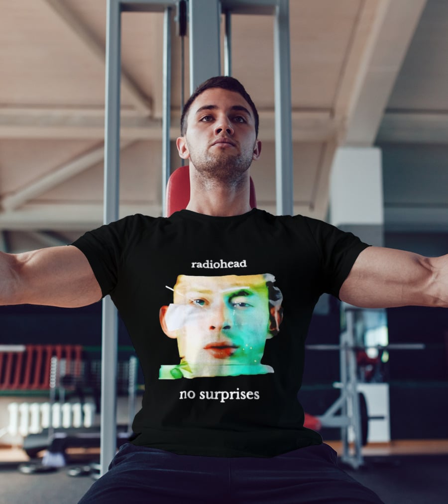 Radiohead No Surprises Thom Yorke Watercolor T-Shirt
