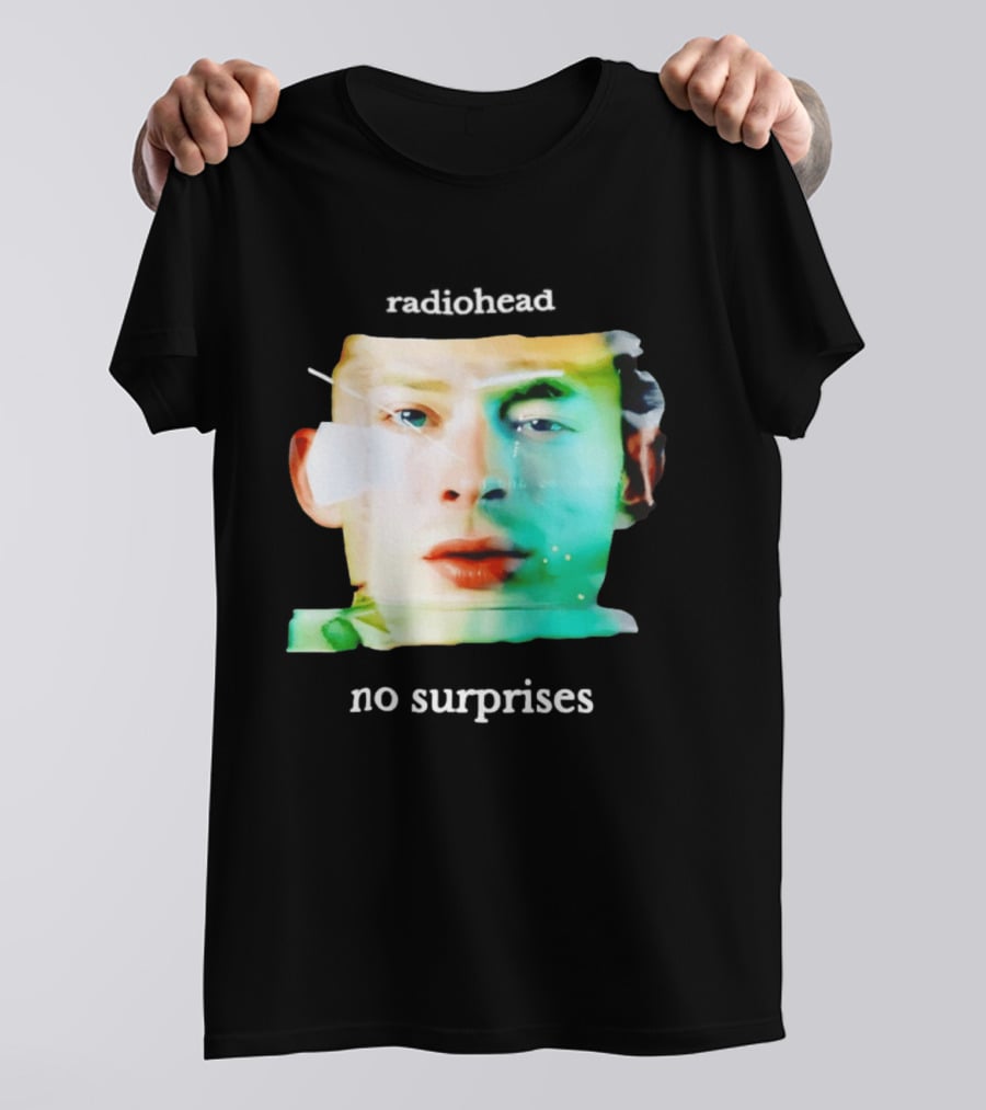 Radiohead No Surprises Thom Yorke Watercolor T-Shirt