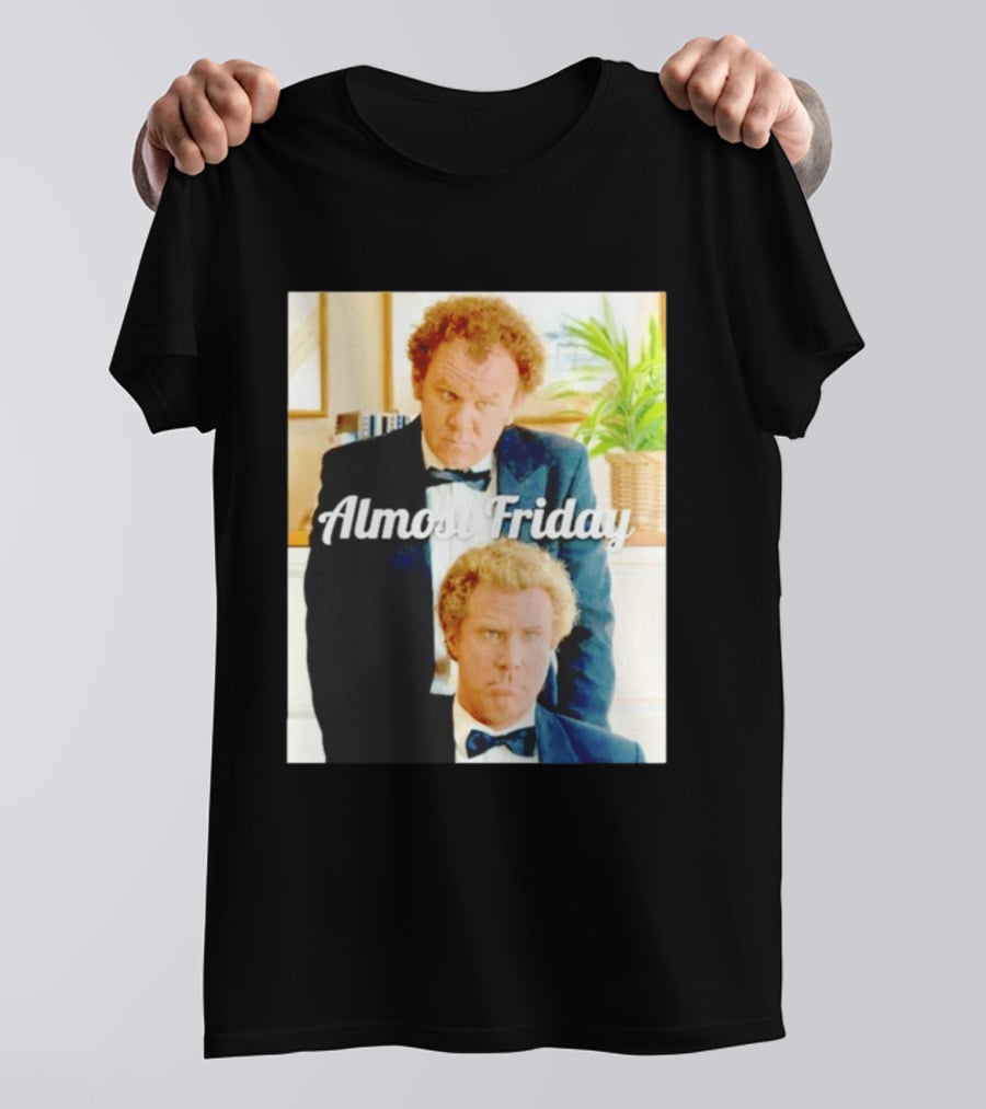 Almost Friday Will Ferrell John C. Reilly Interview Image T-Shirt