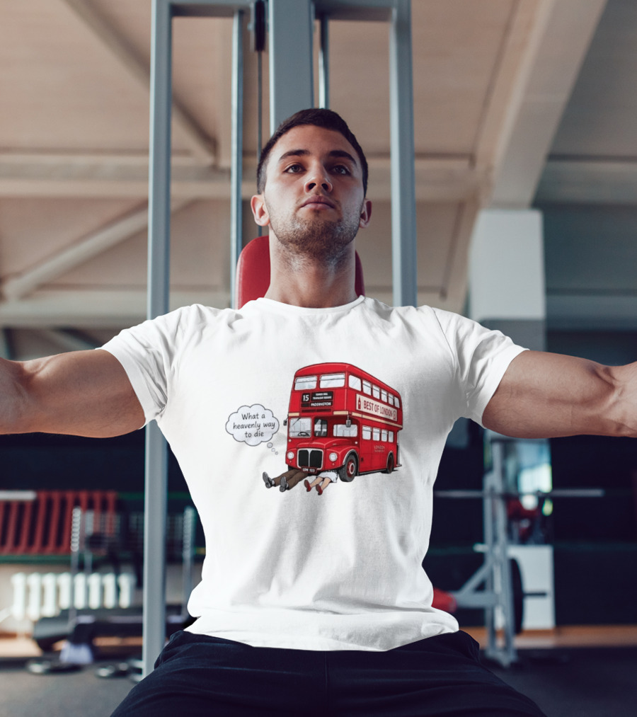 Arsenal What A Heavenly Way To Die Best Of London Bus 15 Paddington T-Shirt