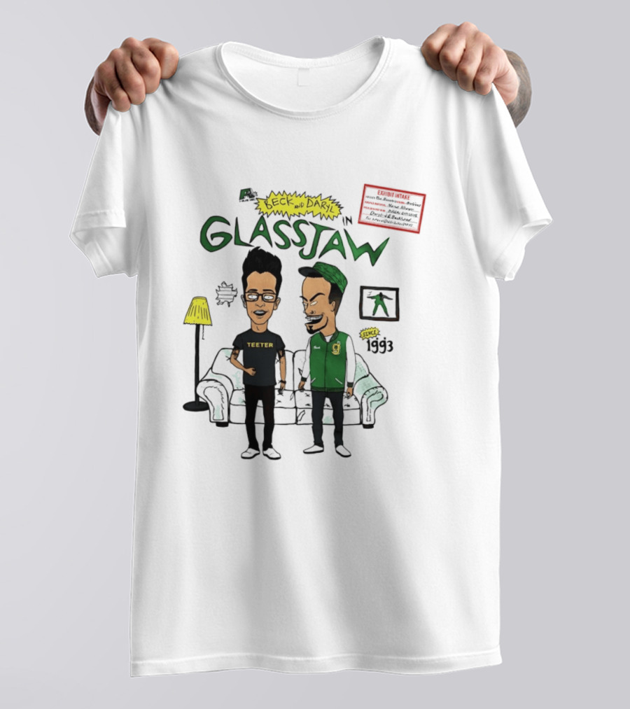 Beck And Darryl In Glassjaw Teeter Since 1993 T-Shirt