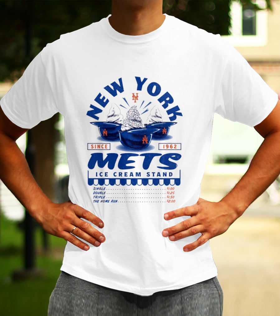 New York Mets Ice Cream Stand Since 1962 T-Shirt