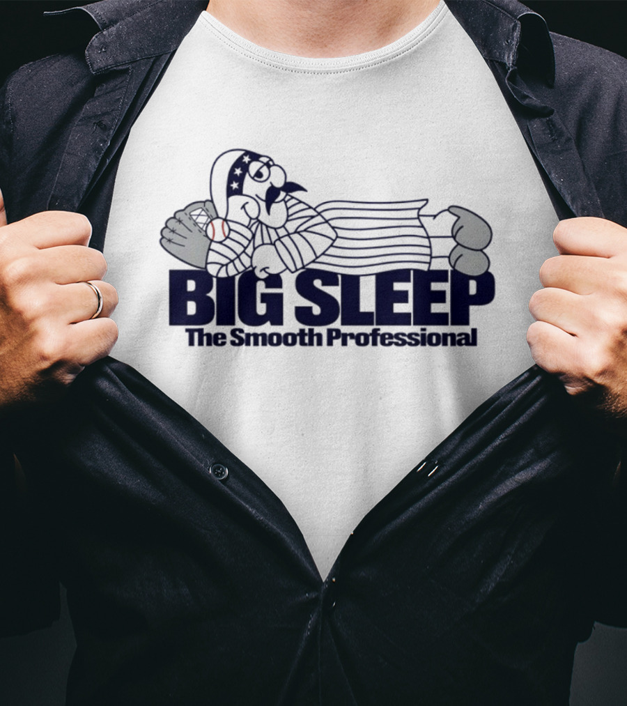 New York Yankees Big Sleep The Smooth Professional Cartoon Toddler T-Shirt