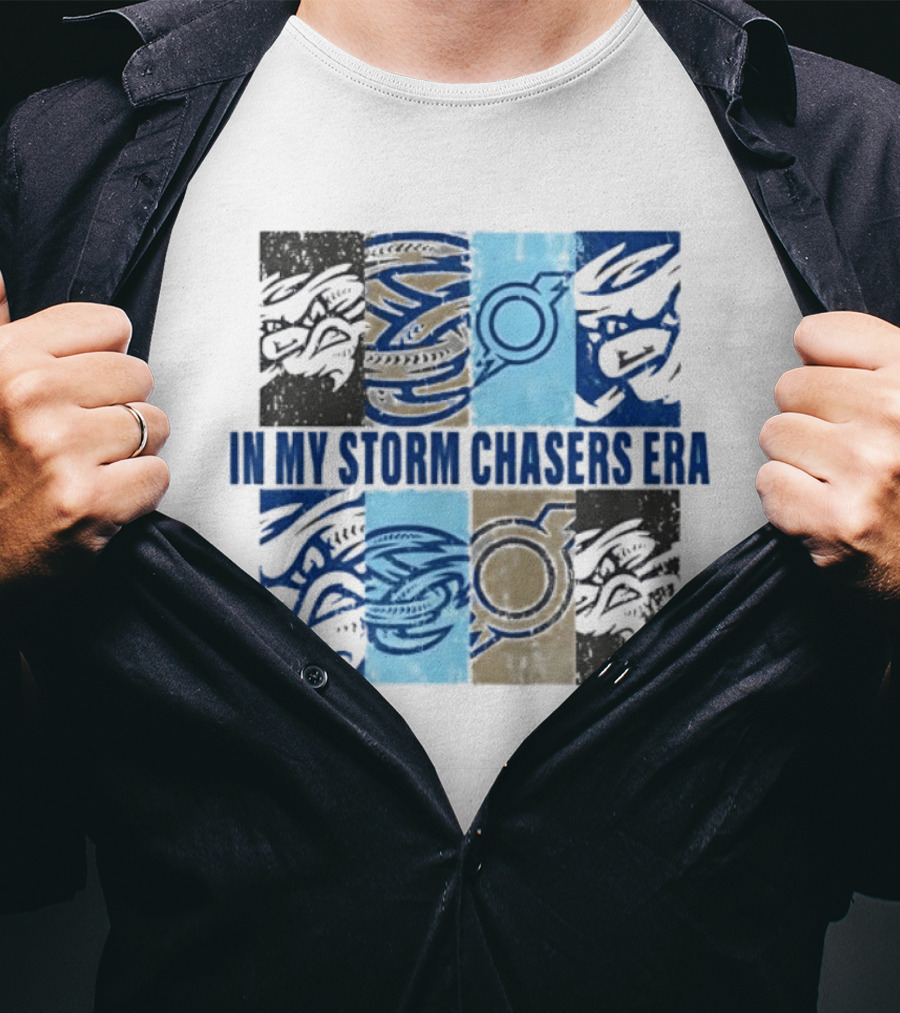 Omaha Storm Chasers In My Storm Chasers Era With Tornado T-Shirt