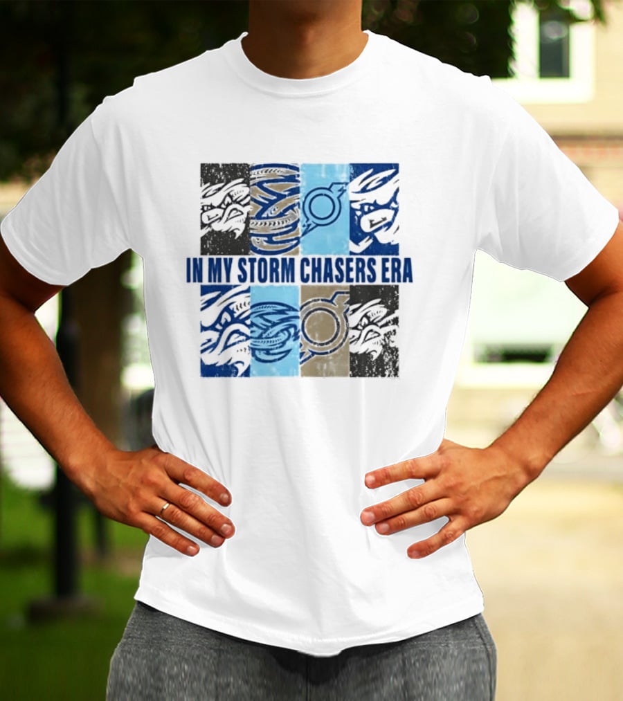Omaha Storm Chasers In My Storm Chasers Era With Tornado T-Shirt