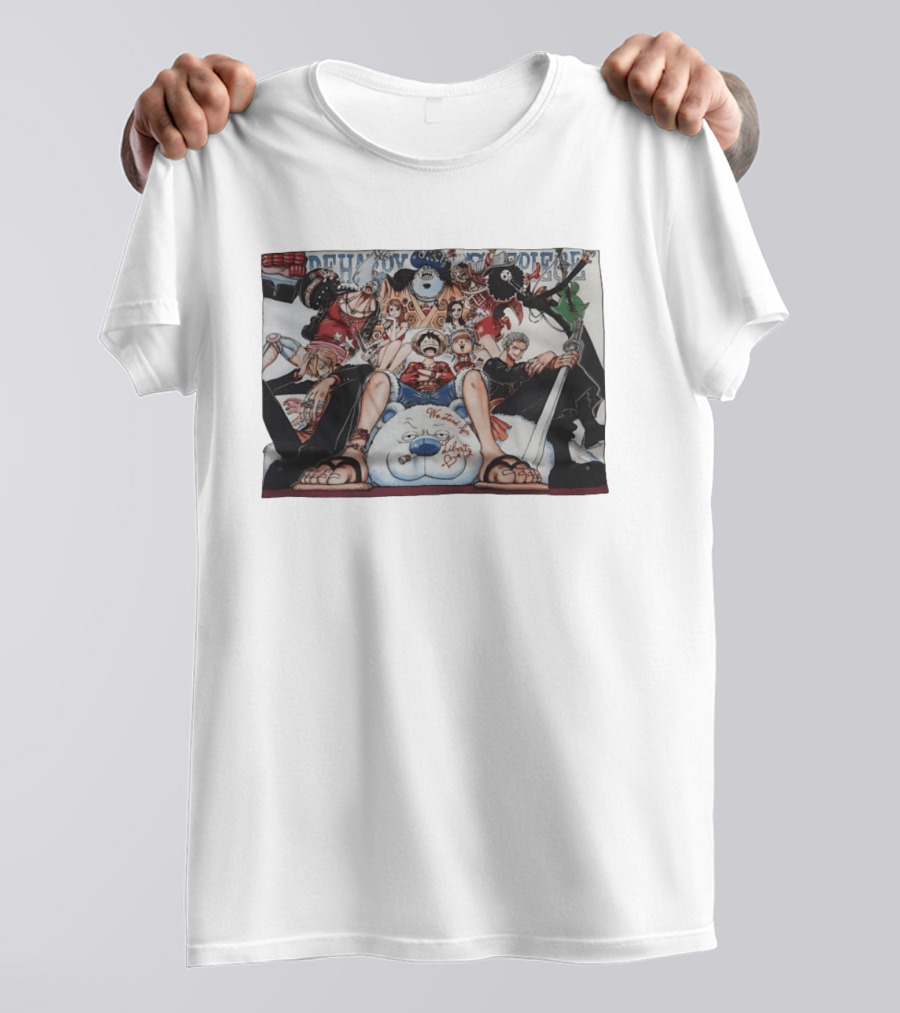 One Piece Straw Hat Crew Declaration Chapter 1060 Adventure T-Shirt
