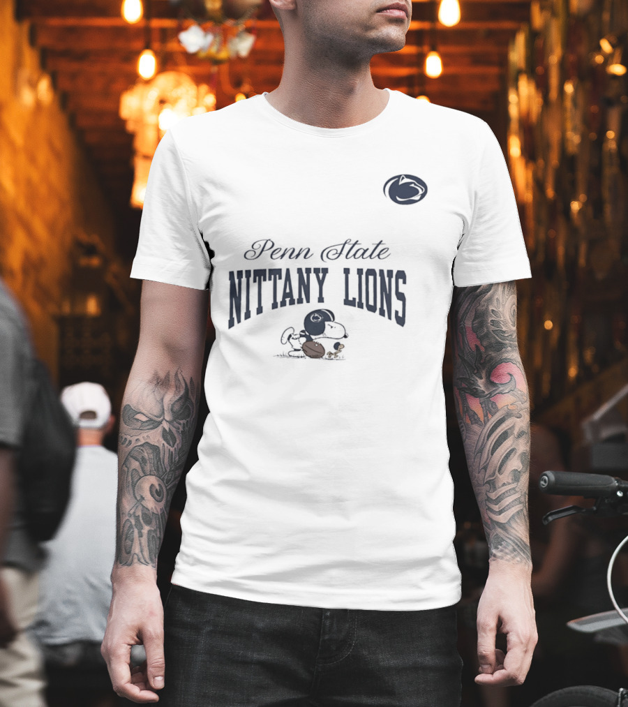 Penn State Nittany Lions Woodstock And Snoopy Forever Not Just When We Win T-Shirt