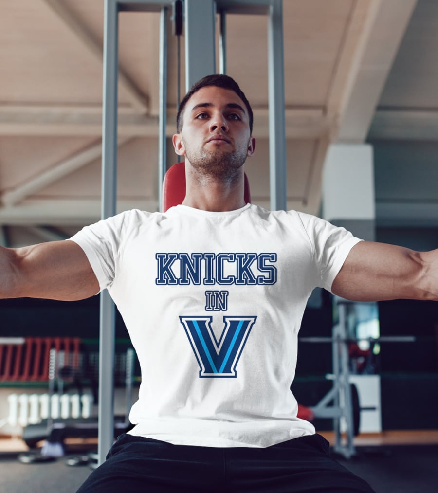Knicks In Villanova Inspired Crossover Fan T-Shirt