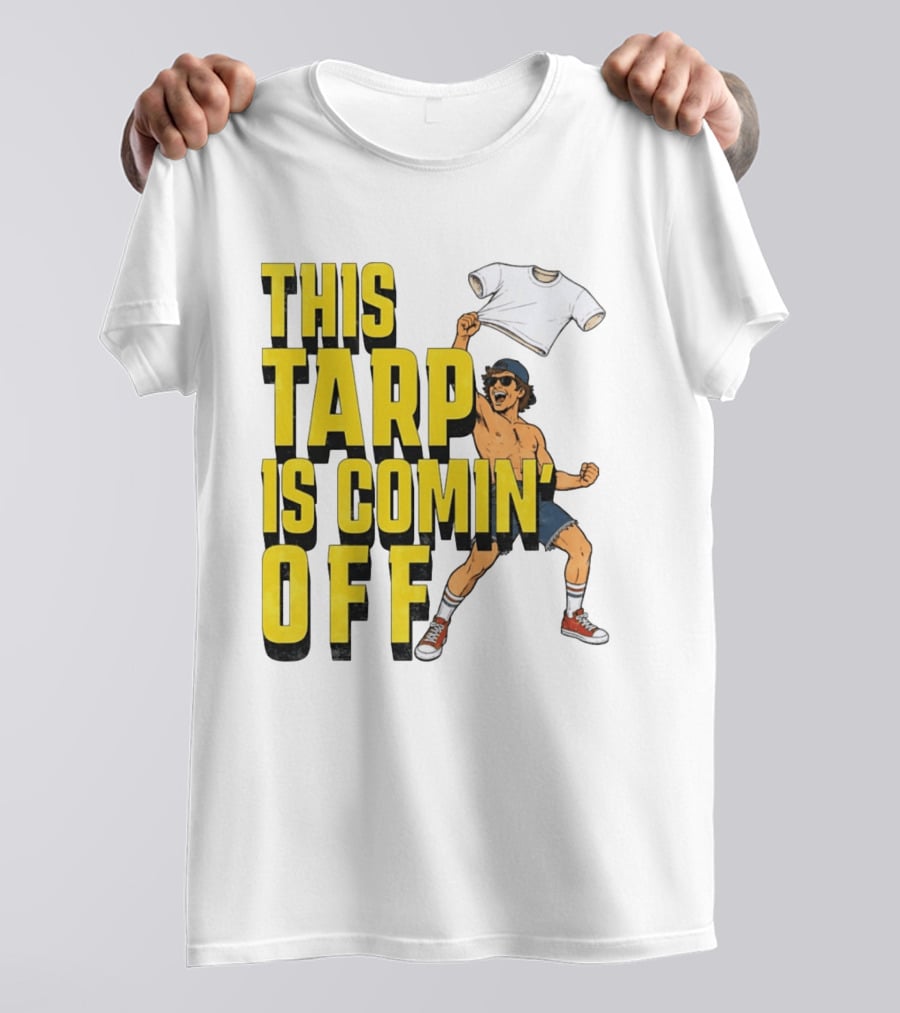 This Tarp Is Comin Off Spud Grown Ups Adam Sandler Kevin James Chris Rock T-Shirt