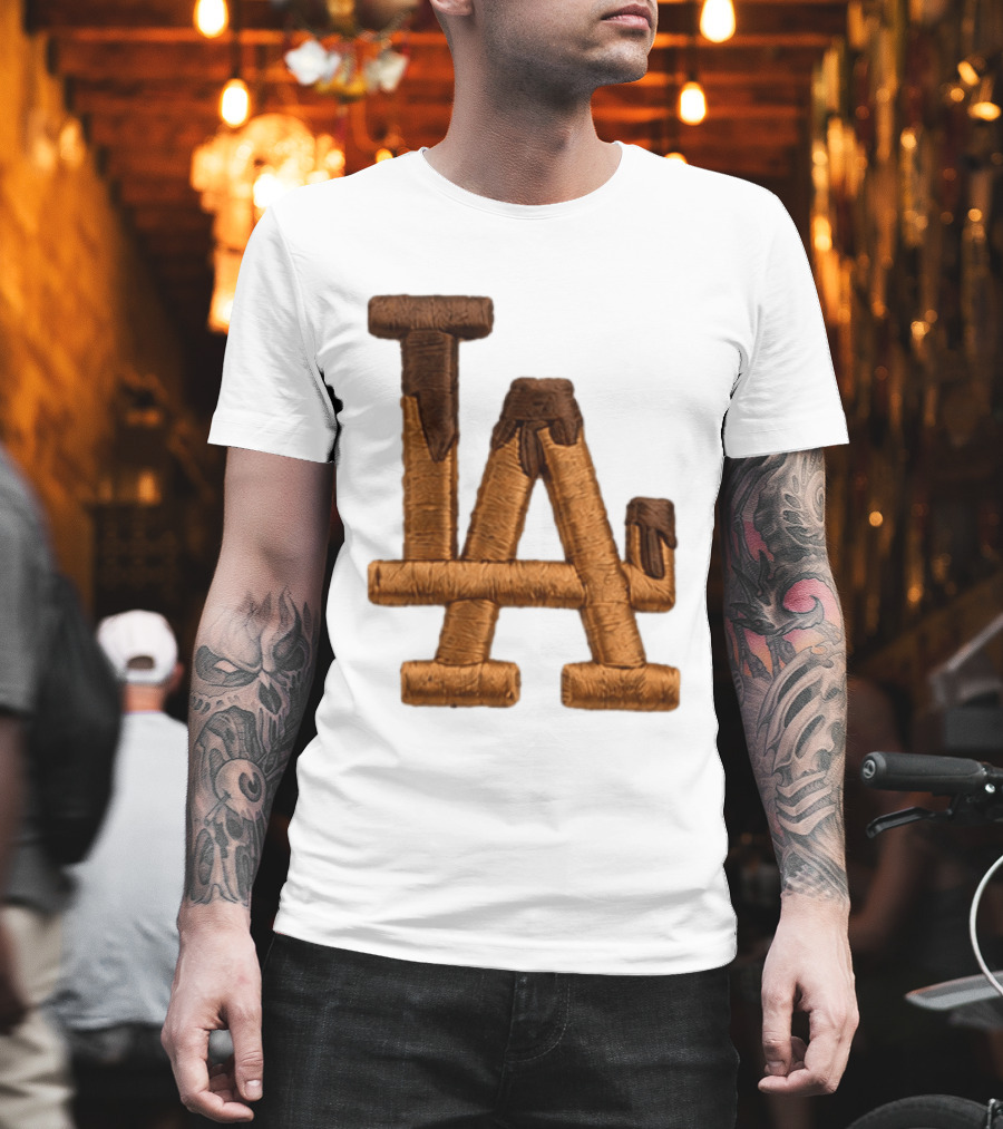 2026 Los Angeles Dodgers Ice Cream Sprinkles LA Baseball Hat T-Shirt