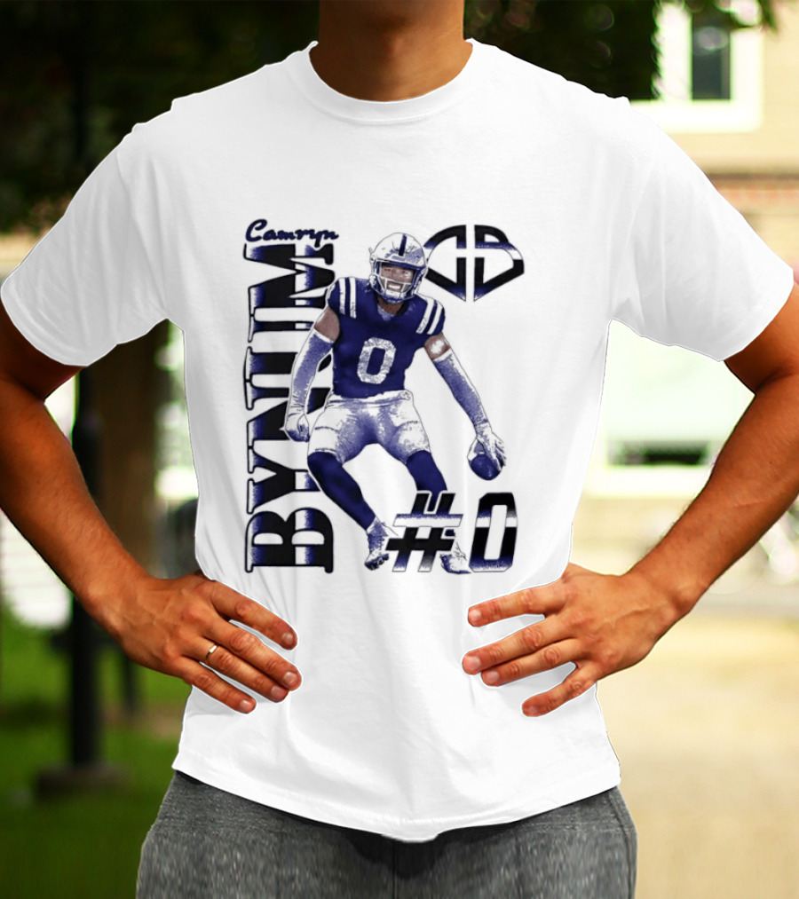 Bynum DB 0 Football Colts T-Shirt
