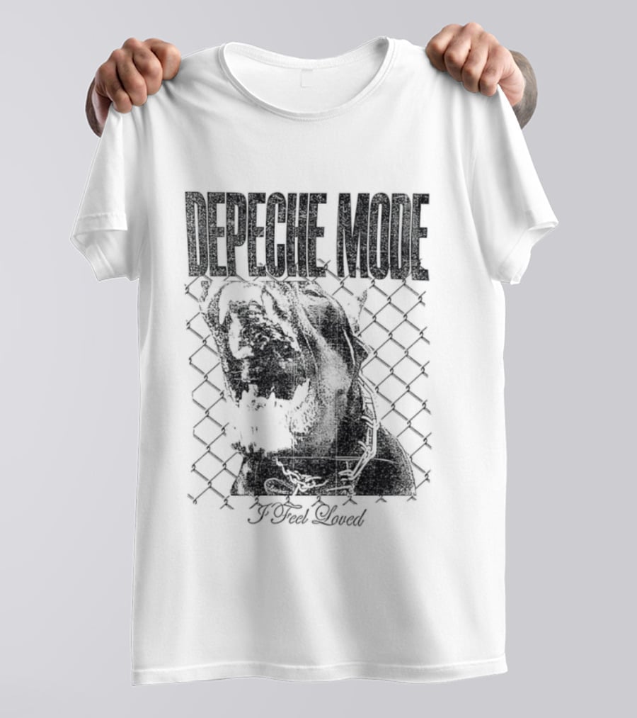 Depeche Mode I Feel Loved Grid T-Shirt