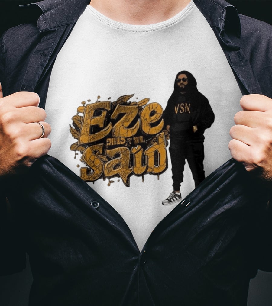 Eze Said Hip Hop Graffiti Style With VSN And Sneakers T-Shirt