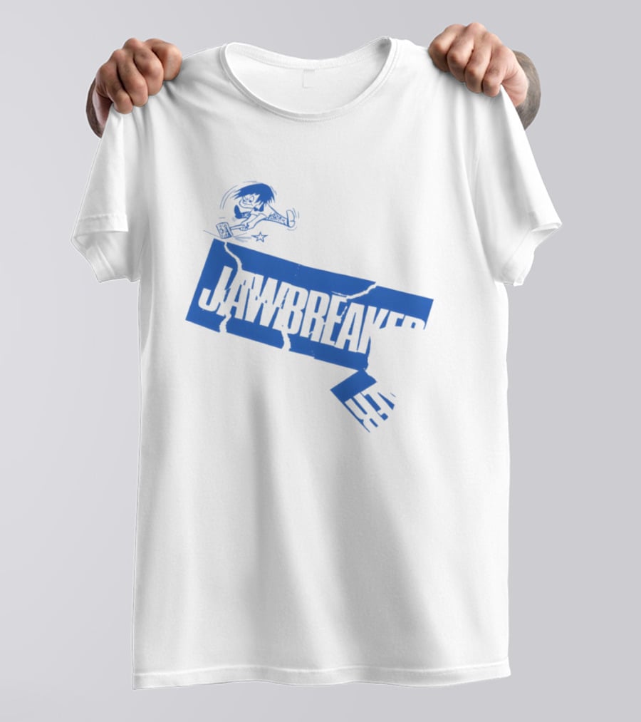 Jawbreaker Punk Rock 1996 Vintage Wrestling Iconic Blue T-Shirt